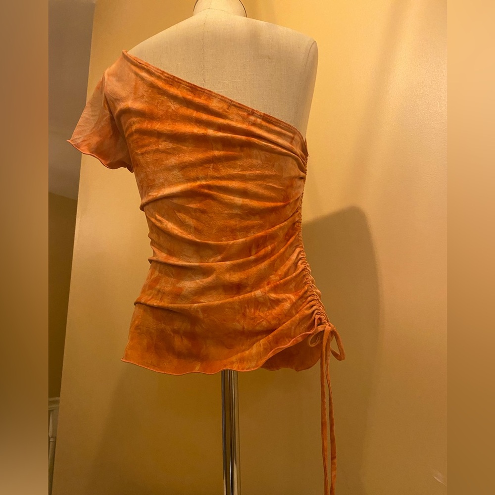 Tie-Dye Women's Top Peach 🍑 color by Wet Seal - Picture 5 of 7